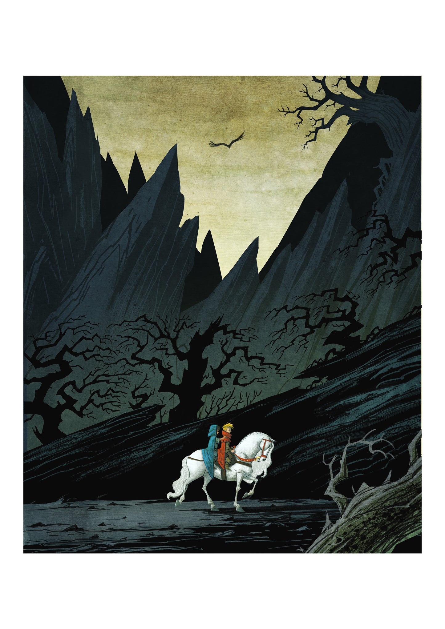 THE LAND BEYOND - SIGNED ART PRINT