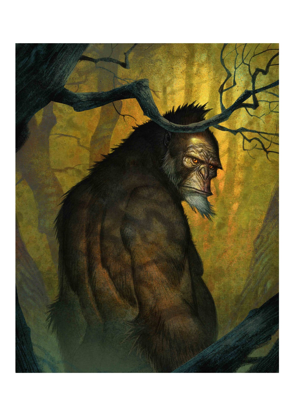 BIGFOOT - SIGNED ART PRINT