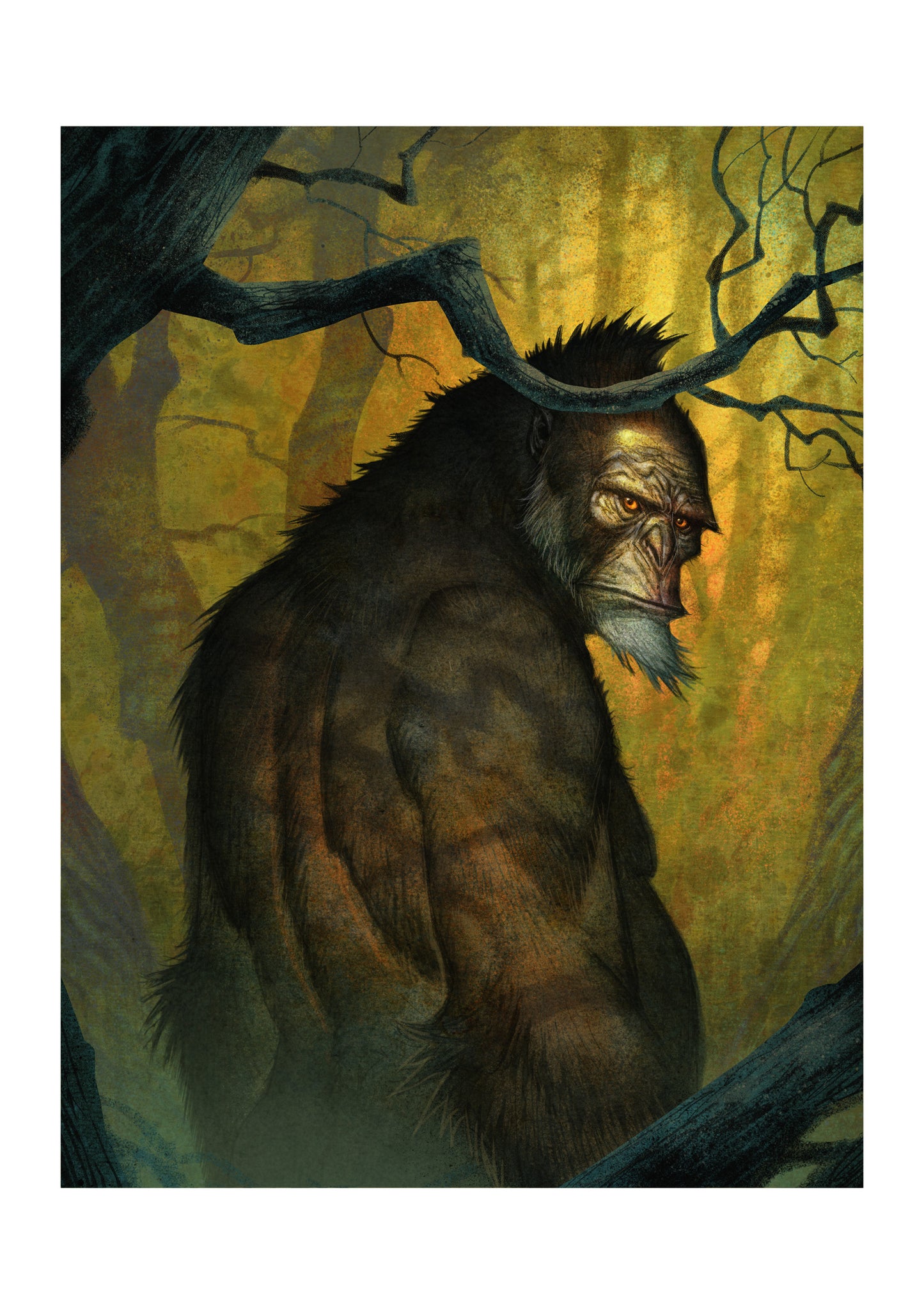 PRE-ORDER: OKÄNDA ODJUR - SIGNED BOOK & PRINT
