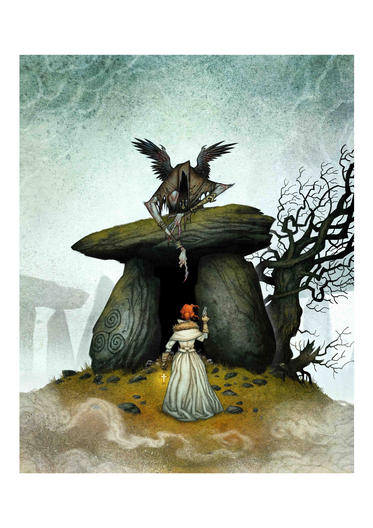 MYTHIC BRITAIN - SIGNED ART PRINT