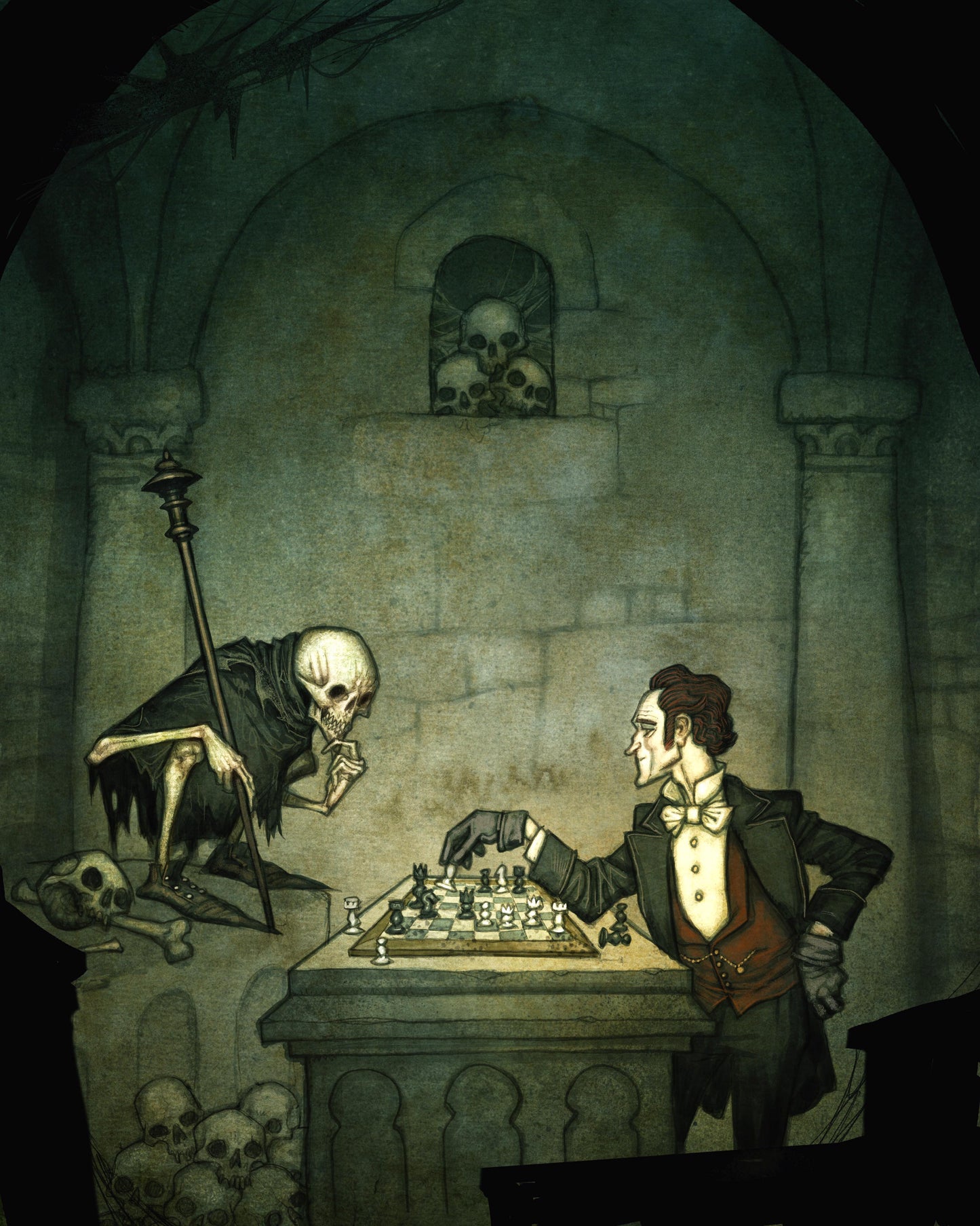 VAESEN HORROR RPG - SIGNED BOOK & PRINT