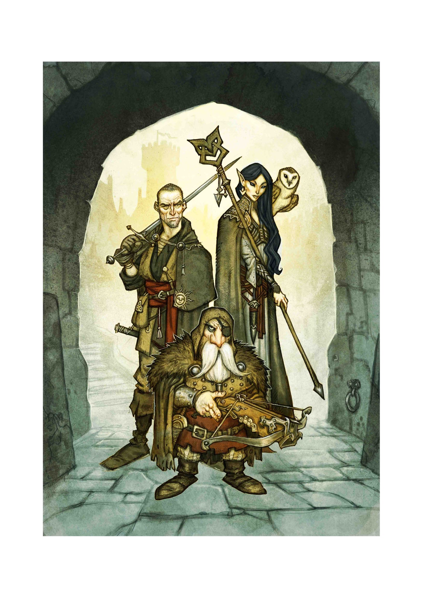 DRAGONBANE ADVENTURERS - SIGNED ART PRINT