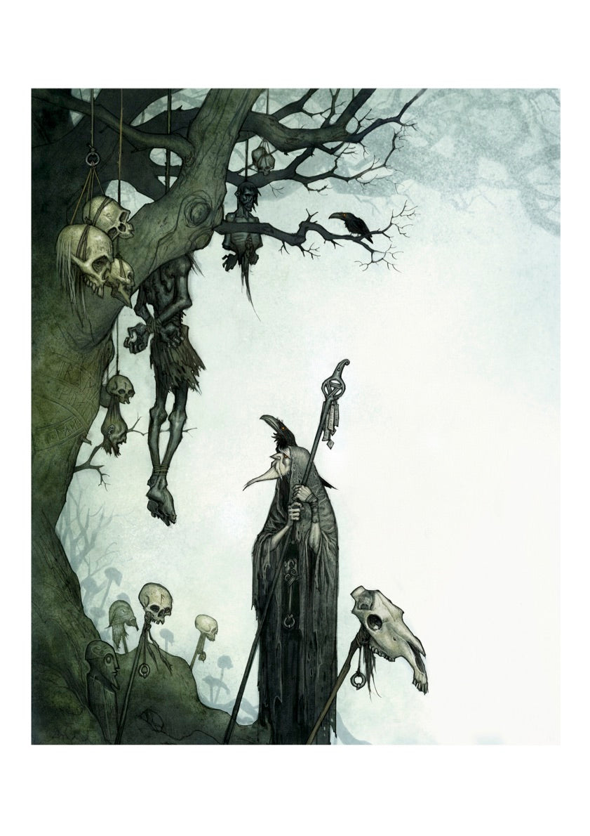 GOD OF GALLOWS - SIGNED ART PRINT