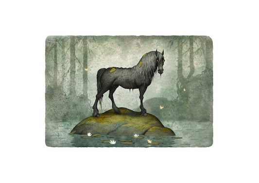 BÄCKAHÄSTEN - SIGNED ART PRINT