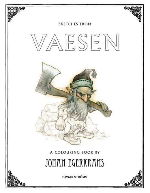 SKETCHES FROM VAESEN - SIGNED BOOK & PRINT