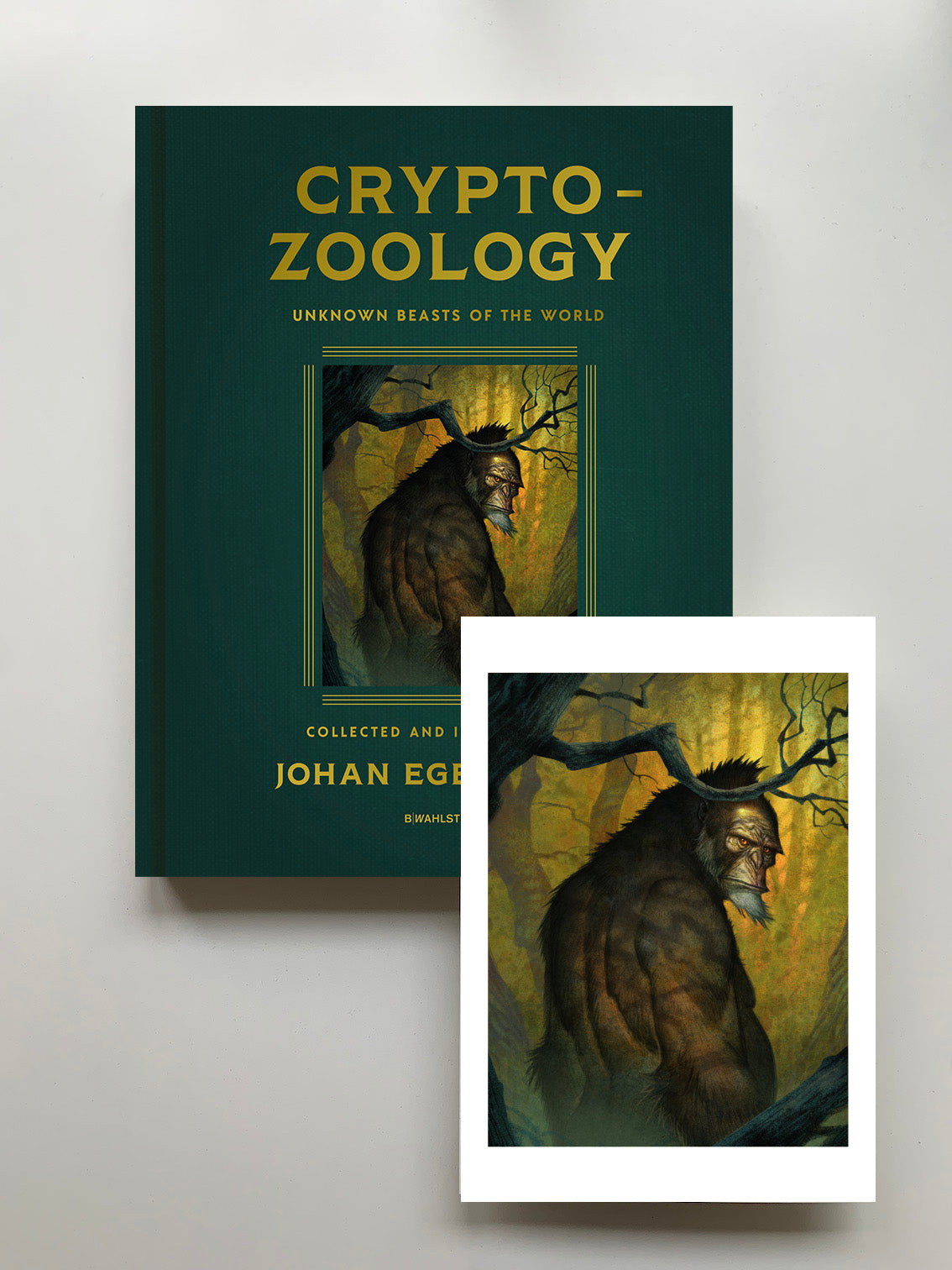 PRE-ORDER: CRYPTOZOOLOGY - SIGNED BOOK & PRINT