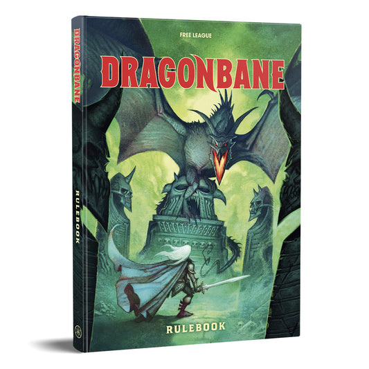 DRAGONBANE FANTASY RPG - SIGNED BOOK & PRINT