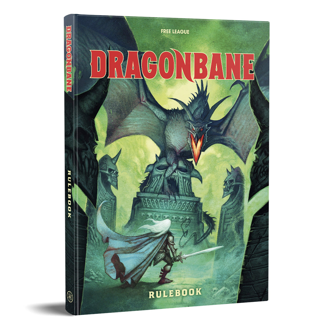 DRAGONBANE FANTASY RPG - SIGNED BOOK & PRINT