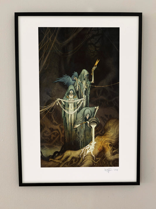 THE NORNS - LIMITED EDITION GICLÉE PRINT