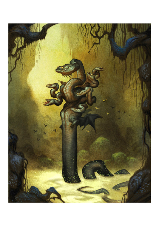 HYDRA - SIGNED ART PRINT