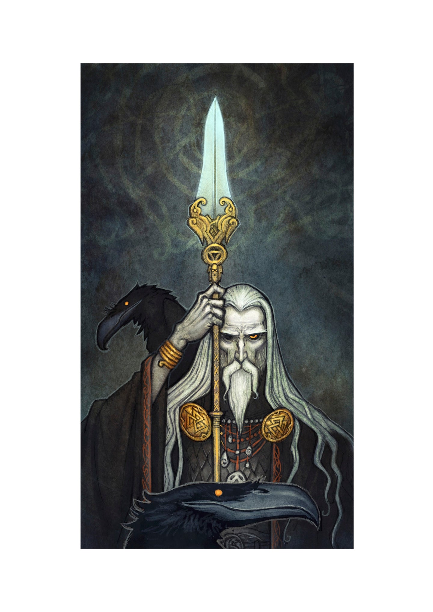 ODIN - SIGNED ART PRINT