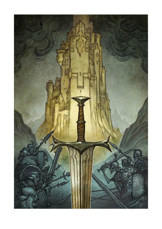 THE RETURN OF THE KING COVER - LIMITED EDITION GICLÉE PRINT