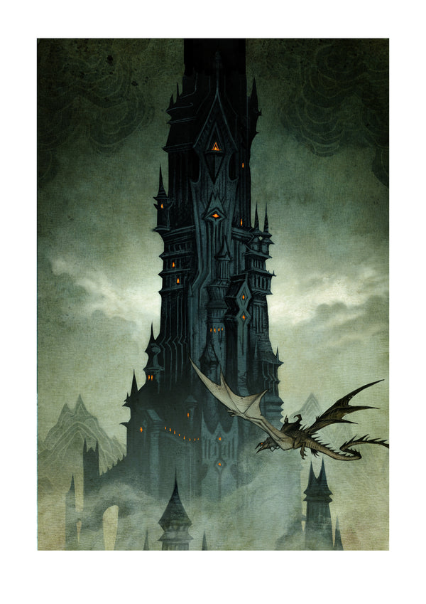 THE TWO TOWERS COVER - LIMITED EDITION GICLÉE PRINT