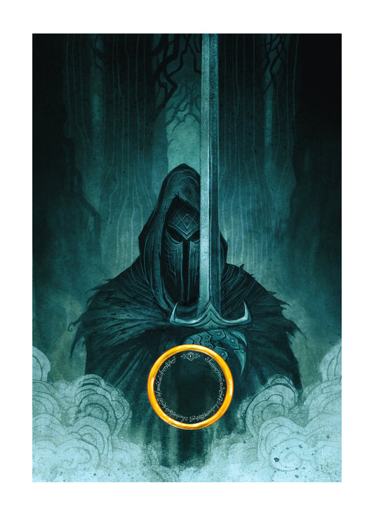 THE FELLOWSHIP OF THE RING COVER - SIGNED ART PRINT
