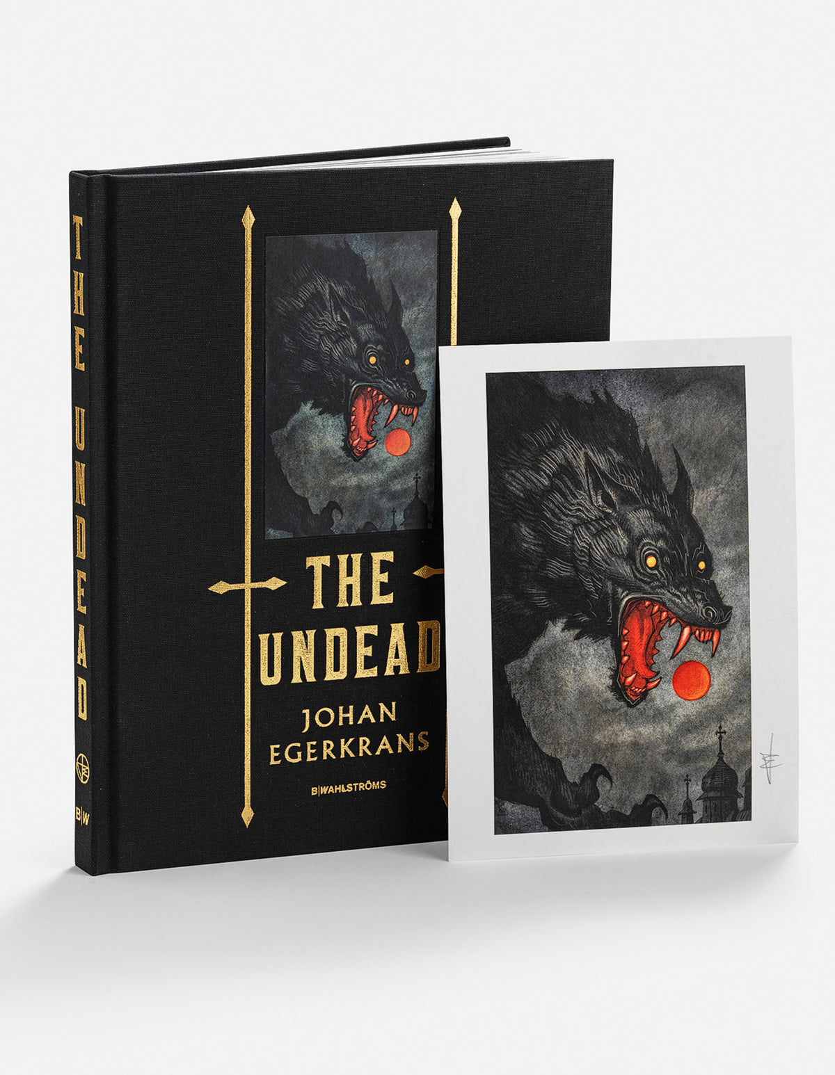 THE UNDEAD - SIGNED BOOK & PRINT