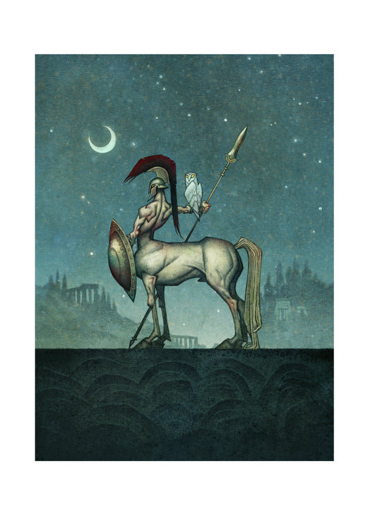 THE CENTAUR - SIGNED ART PRINT