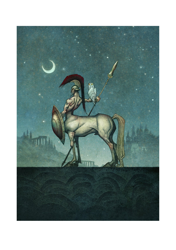 THE CENTAUR - SIGNED ART PRINT