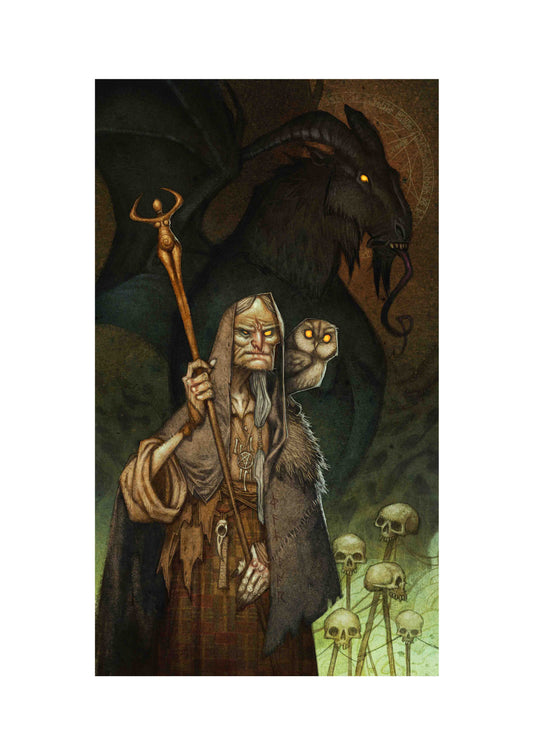 WITCH - SIGNED ART PRINT