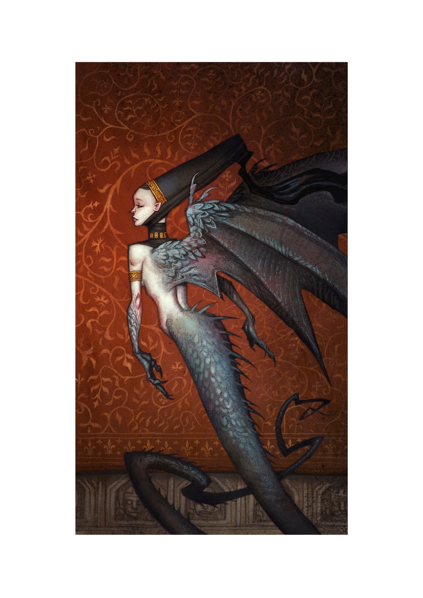 MELUSINE - SIGNED ART PRINT