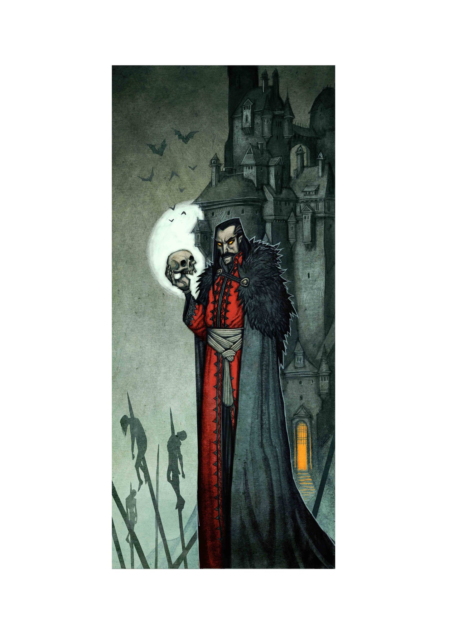 DRACULA - SIGNED ART PRINT