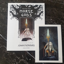 Load image into Gallery viewer, SKETCHES FROM NORSE GODS - SIGNED BOOK &amp; PRINT
