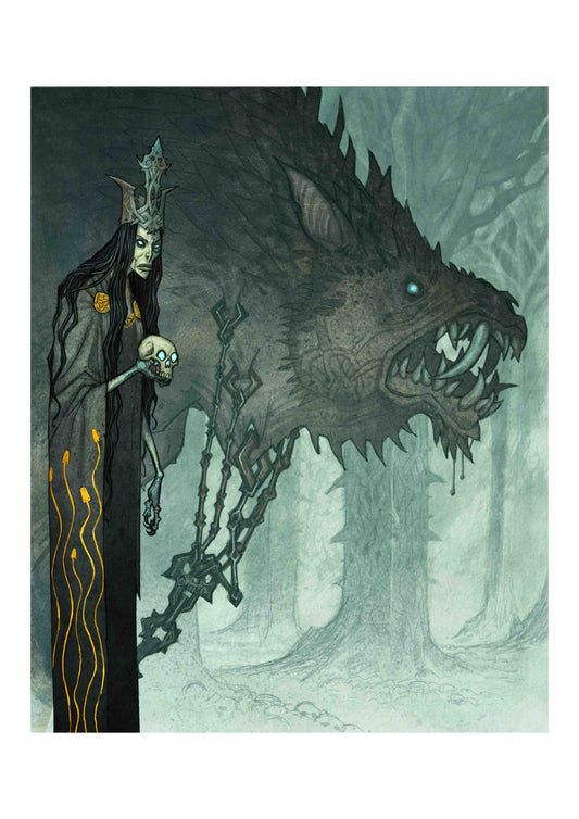 HEL - SIGNED ART PRINT