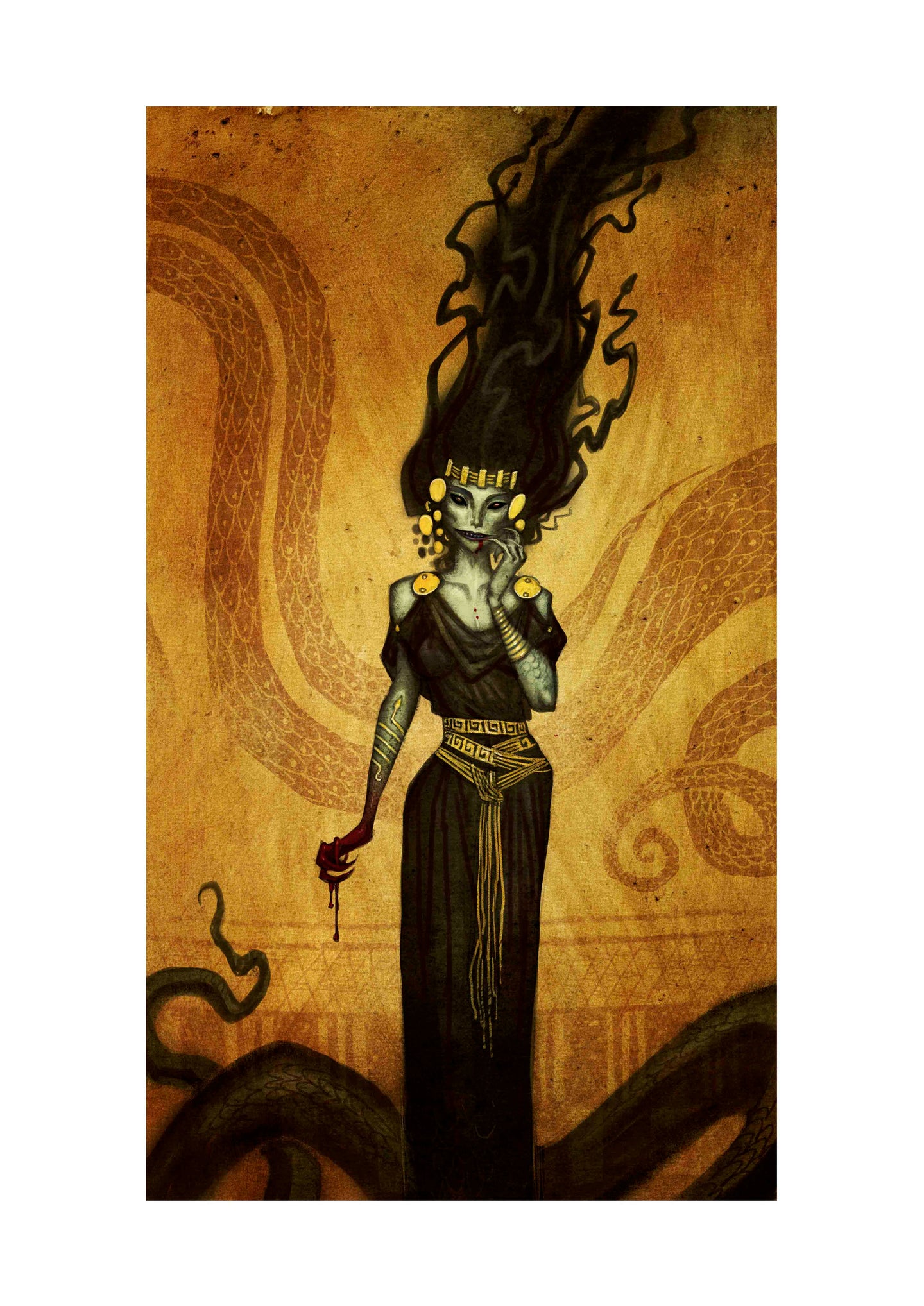 LAMIA - SIGNED ART PRINT