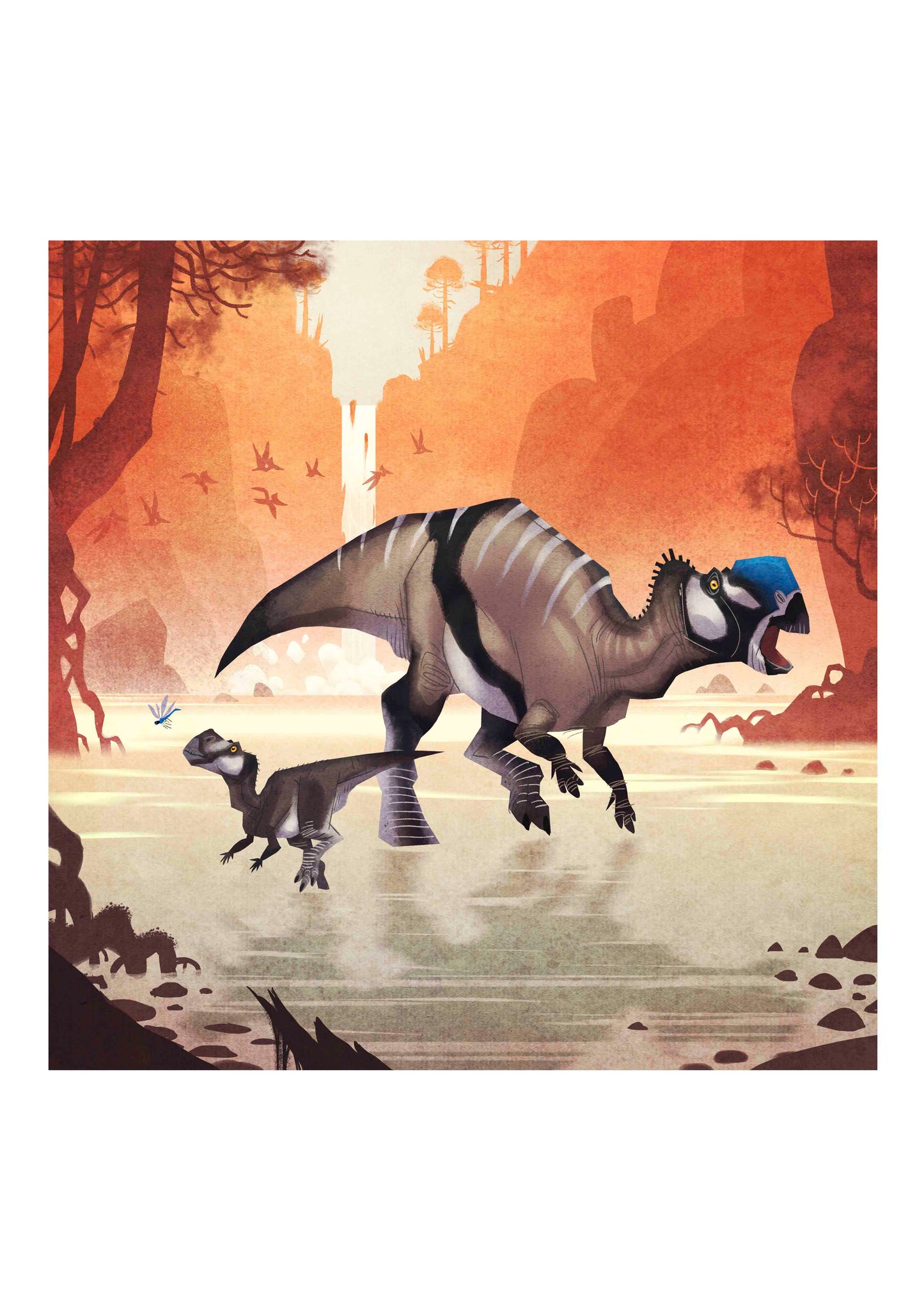 MUTTABURRASAURUS - SIGNED ART PRINT