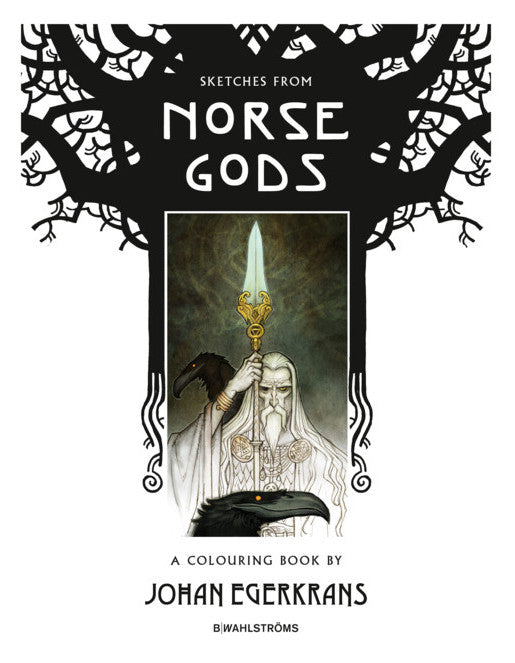 SKETCHES FROM NORSE GODS - SIGNED BOOK & PRINT