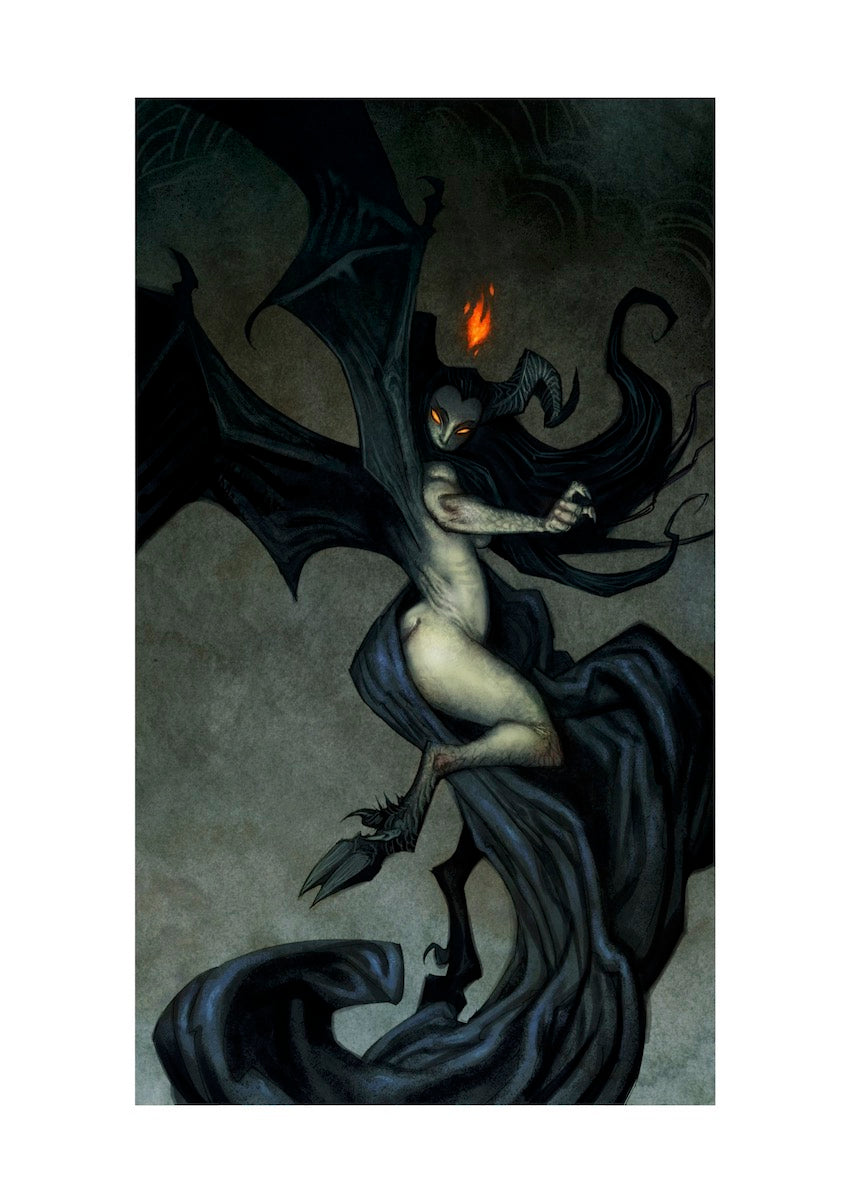 SUCCUBUS - SIGNED ART PRINT