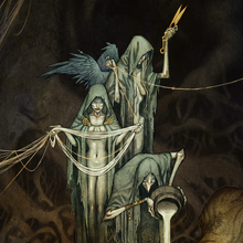 Load image into Gallery viewer, THE NORNS - SIGNED ART PRINT
