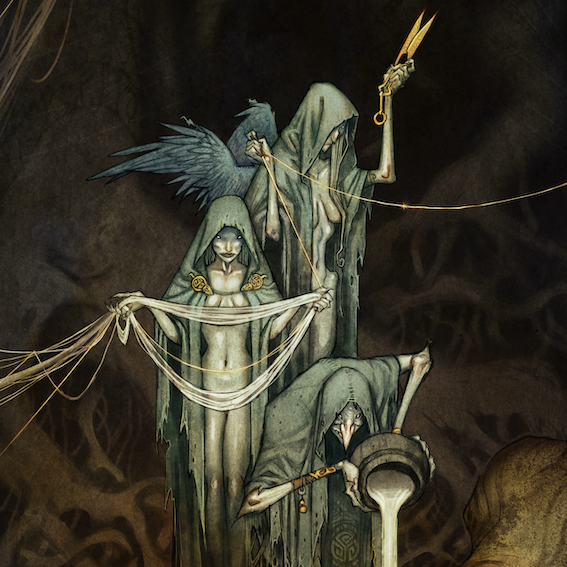 THE NORNS - SIGNED ART PRINT