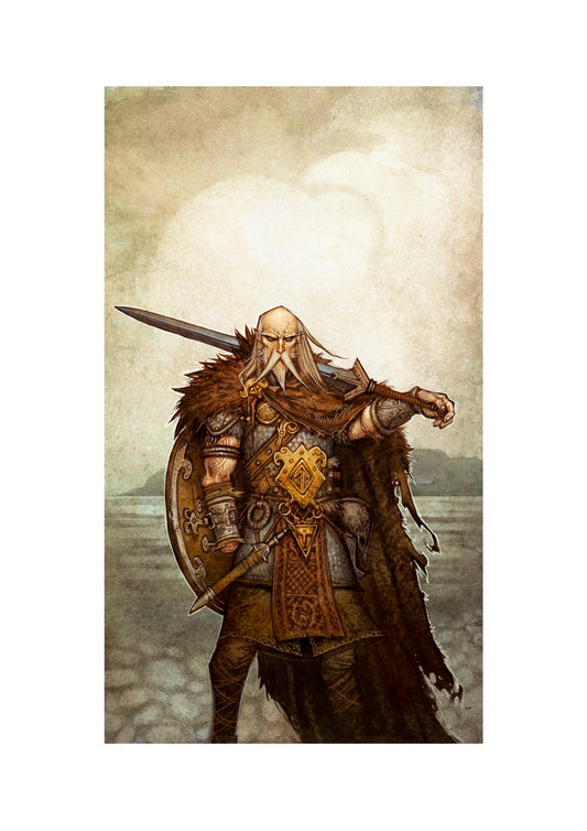 TYR - SIGNED ART PRINT
