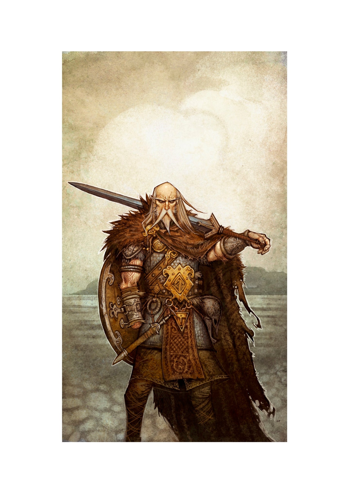 TYR - SIGNED ART PRINT