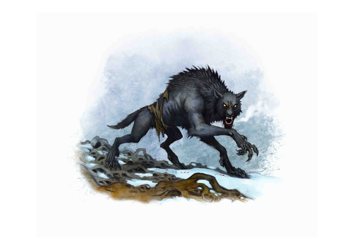 WEREWOLF - SIGNED ART PRINT