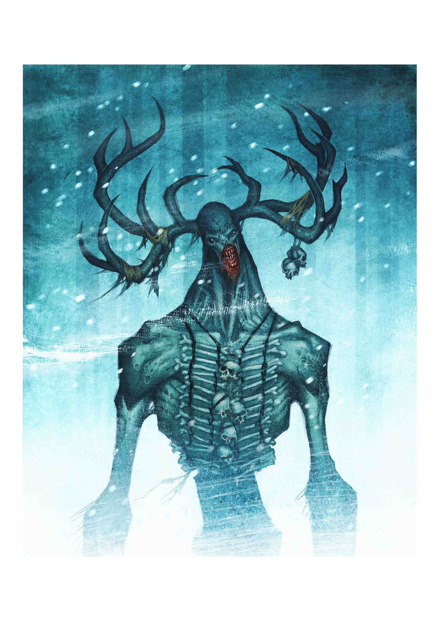 WINDIGO - SIGNED ART PRINT