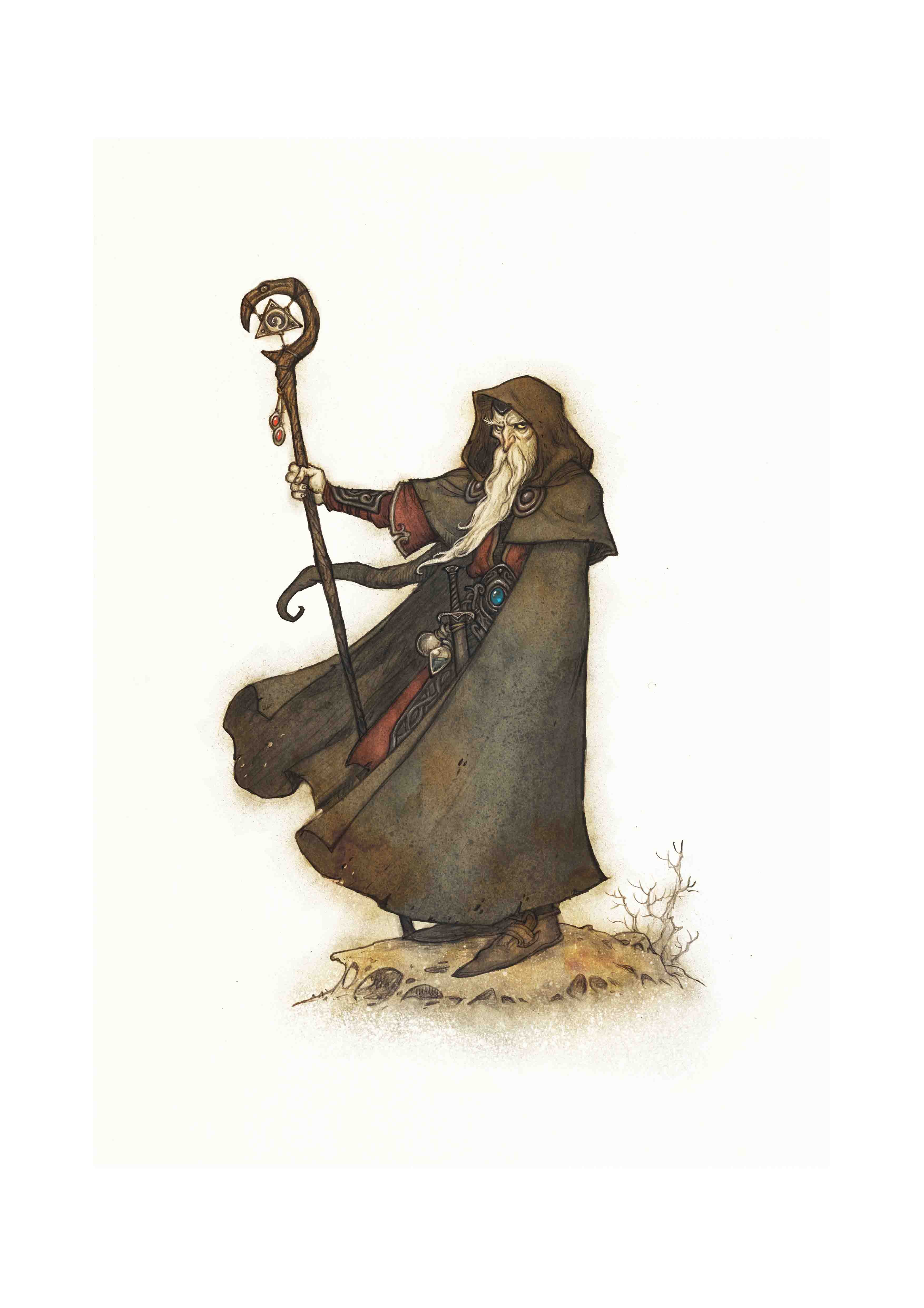 DRAGONBANE WIZARD - JOHAN EGERKRANS – Johan Egerkrans Shop