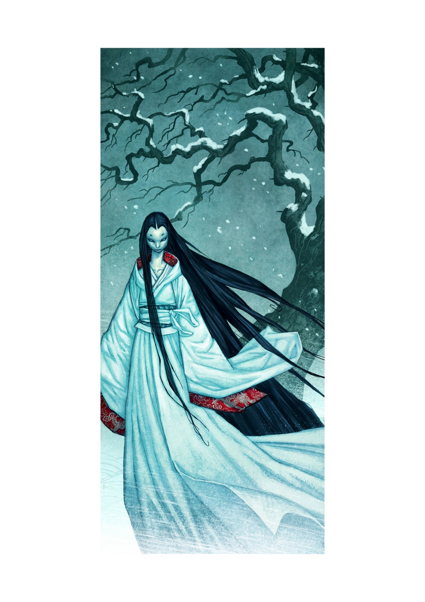 YUKI-ONNA - SIGNED ART PRINT